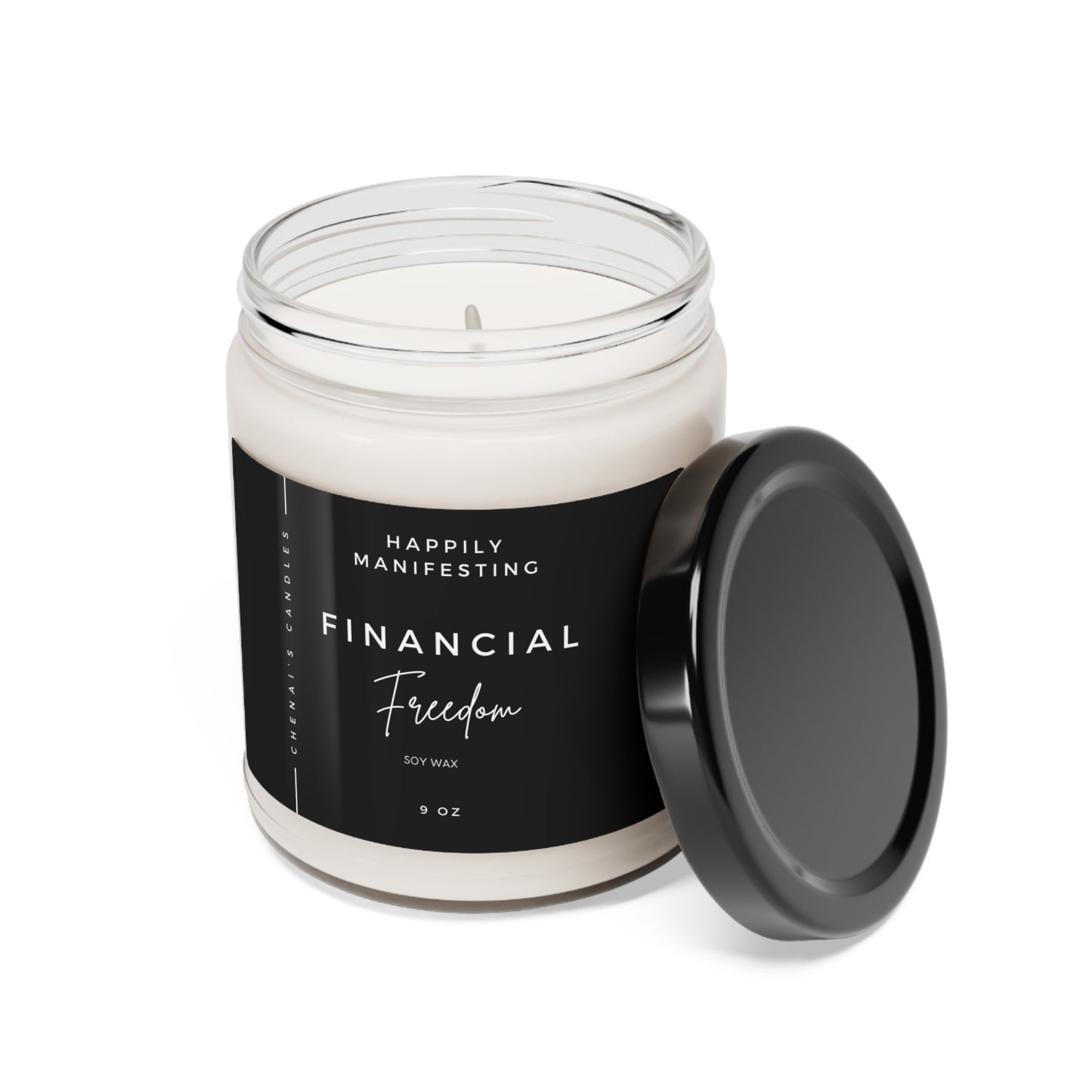 Manifest Financial Freedom Scented Soy Candle, 9oz